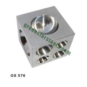 Steel <b>Doming</b> Block Jewelry Forming Tool Hardened Metal Shaping Block Multiple Sizes Goldsmith Tools |Item No GS-576A - Product Image 2