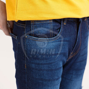 Pantalones vaqueros de moda al por mayor con MOQ bajo para hombre, pantalones vaqueros de diseño personalizado de última moda para venta en línea - Product Image 6