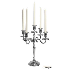 Candelabro de Hierro de Diseño con Cadenas de Cristal Transparente, Hecho a Mano, Ecológico, para Decoración de Hogar de Lujo en Navidad y Pascua - Product Image 4