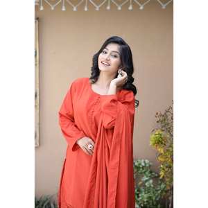 Magnifique ensemble haut-bas et dupatta indien et pakistanais pour les occasions spéciales - Product Image 5