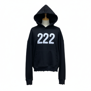 Hoodie personnalisé avec logo appliqué, qualité supérieure, prix avantageux, très demandé, fabriqué en usine, pour hommes. - Product Image 1