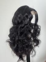 Cheveux bouclés vietnamien dentelle avant perruque perruques de cheveux humains perruque transparente