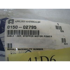 สายเคเบิล AMAT 0150-02795 สำหรับมอเตอร์สเต็ปเปอร์ - อุปกรณ์และอะไหล่เซมิคอนดักเตอร์ระดับโลกที่เชื่อถือได้ - Product Image 3