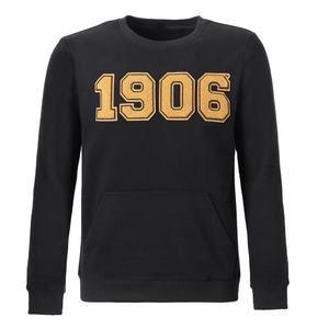 Sudadera Alpha Black Chenille para hombre, cuello redondo, bordado APA 1096, TALLA GRANDE - Product Image 3