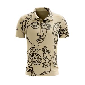 Camisetas Polo de Moda Urbana para Adultos, con Logotipo Personalizado por Sublimación en Tela Sólida con Diseño de Lona - Product Image 1