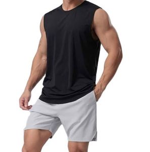 Men's Tank Top Compression Heavyweight Cotton Gym Stringer Fitness <b>Running</b> <b>Singlet</b> Tight Men Ribbed Tank Top - Product Image 4