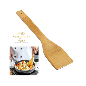 Spatule en bambou écologique, outil de cuisine naturel pour les acheteurs en gros - Product Image 5