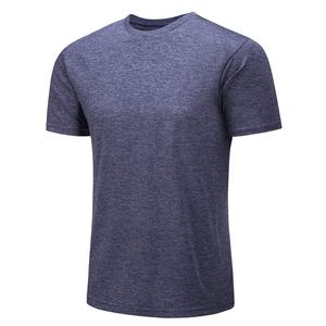 T-shirts d'été à col rond pour hommes, séchage rapide, évacuation de l'humidité, vêtements de sport décontractés, t-shirts pour hommes - Product Image 3
