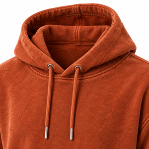 Conjunto Deportivo MANGOES FASHION para Hombre, Estilo Vintage, Color Naranja, Sudadera con Capucha y Pantalones de Chándal de Algodón, Manga Larga, para Verano - Product Image 4