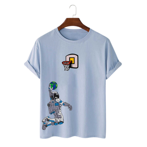 เสื้อยืดซับลิเมชั่นทนทาน พิมพ์โลโก้ได้ตามต้องการ เสื้อโพลีเอสเตอร์สำหรับผู้ชาย ระบายอากาศได้ดี เหมาะสำหรับออกกำลังกาย วิ่ง ผลิตโดยผู้ผลิต OEM - Product Image 6