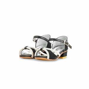 Sandalias de tacón negras para niñas estilo elegante KD9914 - Product Image 3