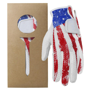 Wholesale new professional Design White Genuine Leather Golf <b>Gloves</b> Breathable Unisex Pull On Sport <b>Gloves</b> - Product Image 4