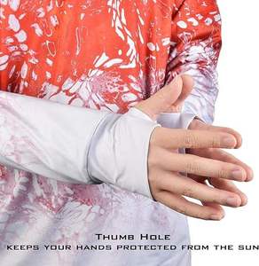 เสื้อกันแดดแบบใหม่ปี 2026 รุ่นพกพาสะดวกสำหรับผู้ชาย แห้งเร็ว ป้องกันแสงแดด พร้อมฮู้ดและหน้ากาก  สำหรับตกปลา  แบบซับลิเมชั่น - Product Image 6