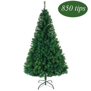 5.5FT Unlit Premium Spruce Hinged Christmas <b>Tree</b> Indoor <b>Outdoor</b> Decor with Solid Metal Stand Artificial Xmas <b>Tree</b> - Product Image 1