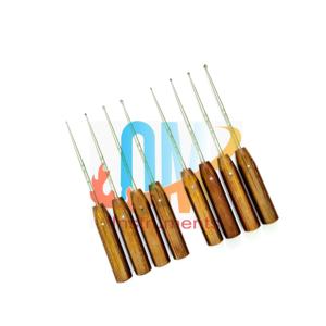 OldMed Instruments TUFNOL Handle Set de 8 piezas Volkmann Bone Curette para cirugía ortopédica espinal Suministro de atención médica - Product Image 4