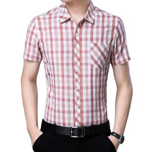 OEM ODM 100% algodón de alta calidad de los hombres camisa Casual Chemise Homme al por mayor de los hombres de vestir camisas formales - Product Image 1