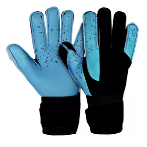 Gants de gardien de but de football pour enfants, garçons et adultes, 7,5 mm, forte adhérence, gants de gardien de but en cuir pour l'entraînement d'équipe de football, fabriqués au Pakistan - Product Image 4