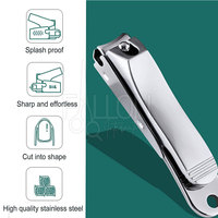 Coupe-ongles durable pour des performances fiables, coupe-ongles à action fluide pour une finition propre des ongles