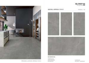 Azulejos de Porcelana Pulida y Esmaltada de 24x48 Pulgadas, Formato Grande, para Pisos Interiores en Espacios Contemporáneos - Product Image 3