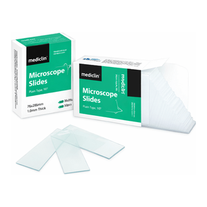 Portaobjetos de Microscopio 7626mm Lisos/Esmerilados con Borde de 90 Grados de Mediclin - Product Image 3