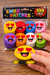 Parche Bordado Termoadhesivo de Ojos de Corazón para Chaqueta, Mochila, Ropa, Parche de Reacción Adorable - Product Image 4