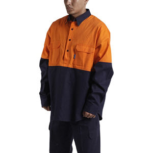 Chemise ignifuge FR, chemise de sécurité incendie, chemise de travail industrielle - Product Image 2