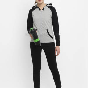 ชุดวอร์มผู้หญิงสีพื้น ออกแบบและขนาดตามสั่ง ราคาส่งถูก คุณภาพพรีเมียม ผลิตในปากีสถาน - Product Image 5