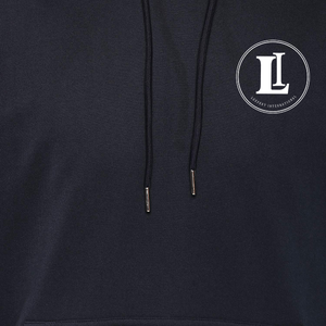 Wholesale Custom Plain Cotton Navy Blue Side <b>White</b> <b>Panel</b> High Quality Hoodies for Men - Product Image 6