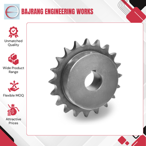 Fabriqué en Inde, pignon à chaîne à rouleaux en fonte/acier inoxydable haute performance et durable, pignons à chaîne silencieuse - Product Image 3