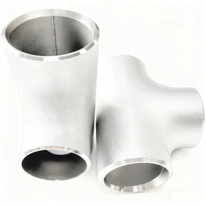 Raccord en T réducteur haute pression en acier inoxydable 304 304L 316 316L à souder bout à bout ASME B16.9 A403 sans soudure forgé - Product Image 2