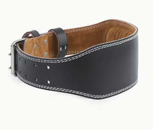 Cinturón de Soporte Ajustable de Cuero PU para Levantamiento de Pesas, Hebilla Metálica Antideslizante, Protección Básica Unisex para Entrenamiento de Powerlifting en el Gimnasio - Product Image 2
