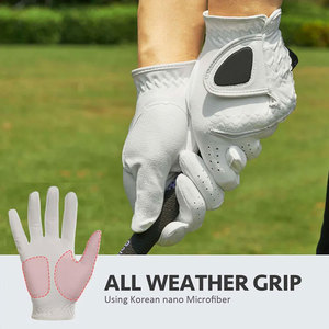 Gants de golf pour droitiers, confortables, antidérapants, faciles à porter, pour sports de plein air, avec logo OEM, vêtements de sport, gants de golf - Product Image 3