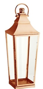 Best Selling Home Decorative Metal & Glass <b>Lantern</b> Rose <b>Gold</b> Finished Candle Stand <b>Lantern</b> Handmade Customized - Product Image 2