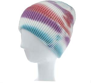 หมวกไหมพรมปักลายตามสั่ง ทรงสี่เหลี่ยมมุมโค้ง สำหรับเล่นสกี ลายมัดย้อม สำหรับผู้หญิง ขายส่งจากโรงงาน ปี 2026 - Product Image 6