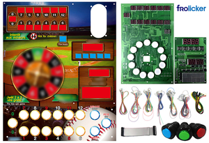 Kit Arcade Complet FRO TR3 Mario : Carte Mère, Écran, Faisceau de Câblage, Boutons Poussoirs, Prise US Anglaise - Product Image 1