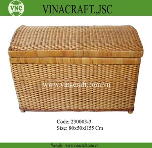 Economical Rattan Laundry <b>Storage</b> <b>Basket</b> Nice <b>Wicker</b> Design for Home and Hotel Use - Product Image 6