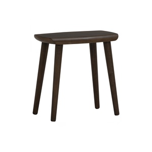 Modern Solid Wood Small <b>Stool</b> Modern Walnut Finish Low Seating Bench Multi-Functional Wooden <b>Step</b> <b>Stool</b> for Home and Kitchen - Product Image 1