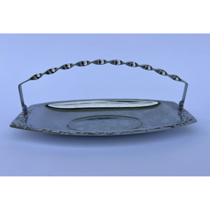 Nueva Colección de Bandejas Metálicas para Chocolate para Bodas Árabes, Vajilla Plateada, Bandeja Redonda para Chocolate - Product Image 6