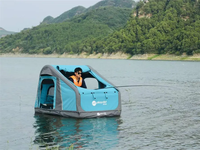 Logo OEM Tente de toit pour le glamping Tentes de camping gonflables amphibies ODM Tentes de camping de plein air à vendre