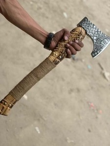 Premium High Quality Custom Handmade Stainless Steel Tactical Hatchet Factory Direct Sale Outdoor Camping Survival Use - Product Image 5