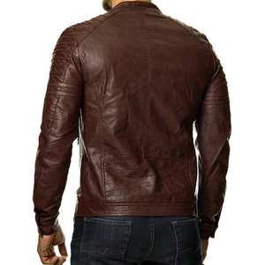 Veste en cuir pour homme à séchage rapide, idéale pour la saison des pluies, en cuir, résistante à l'eau, respirante et fonctionnelle. - Product Image 2