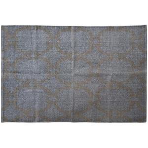 พรมผ้าฝ้ายทอลายแอบสแตรกต์พรมลายสก็อตแบบทำมือปรับขนาดได้เองทันสมัยกันรอยเปื้อนกันลื่นสำหรับพื้นต้อนรับที่อบอุ่น - Product Image 3