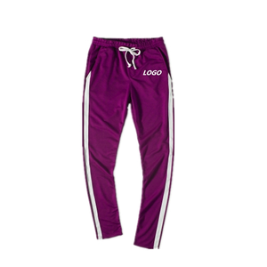 Custom Heavyweight 100% Cotton Sweats High Quality <b>Jogger</b> Loose <b>Stacked</b> Wide Leg Pants Vintage Drawstring Flare Men Sweatpants - Product Image 5