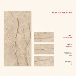 Dorato Dark 600x1200mm Azulejo de piso de porcelana esmaltada Aspecto de mármol para casa Hotel Oficina - Product Image 3