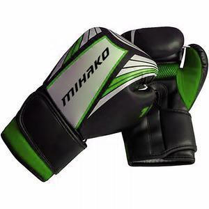 Gants de boxe en cuir de vache respirant personnalisés avec fermeture à boucle et crochet pour l'entraînement de Muay Thai/Kick Boxing, tailles 10oz/12oz, OEM - Product Image 6