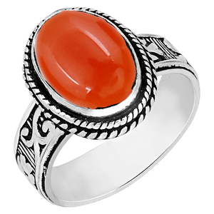 Bague Gourik Vintage en Argent Sterling 925 avec Labradorite Ovale, Style Bohème du Sud-Ouest, Sertie en clos, pour usage quotidien, finition oxydée - Product Image 5