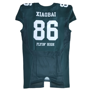 Youth American Football Uniform Breathable Polyester Jersey <b>Set</b> Plus Size Sublimation Wear for Youth Comfortable Breathable - Product Image 3