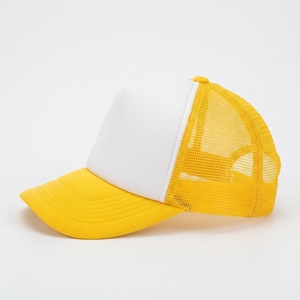 Casquette Trucker 5 Panneaux en Velours Côtelé et Tissu Éponge, Performance, Logo Personnalisé, Maille Respirante, Snapback Ajustable, Mode, Sports de Plein Air, OEM ODM, Vente en Gros - Product Image 4