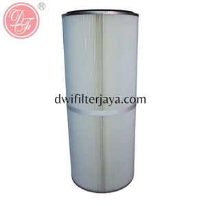 แผ่นกรองฝุ่นอุตสาหกรรมแบบจีบ ล้างทำความสะอาดได้ ขายดี - Product Image 1