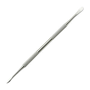 Repousse-ongles professionnel réutilisable et durable en acier à haute teneur en carbone, double extrémité, pour ongles incarnés, manucure - Product Image 1